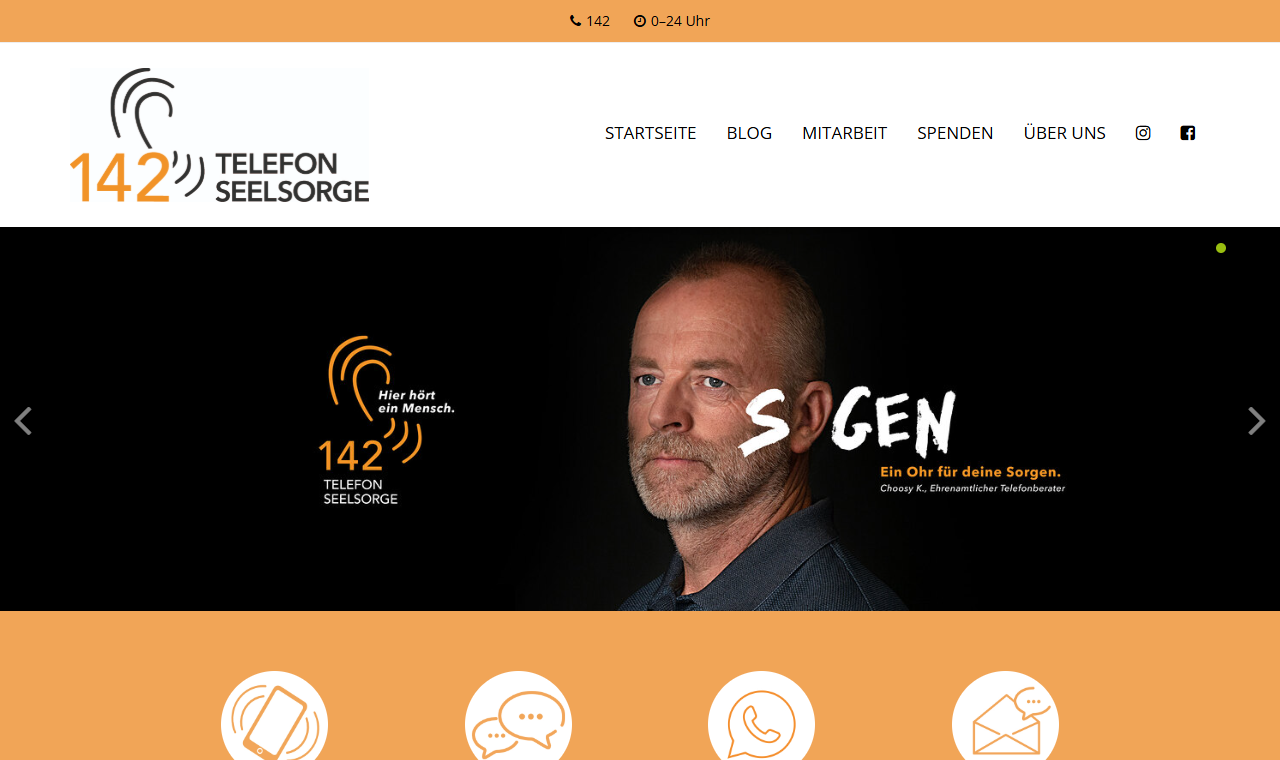 Die Website der TelefonSeelsorge